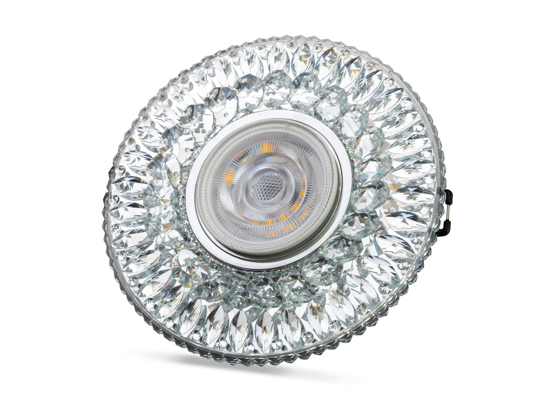 Noas Athena 3W 4000K Natural Beyaz Led Çerçeveli Dekoratif Kristal Cam Boş Kasa YL65 1777