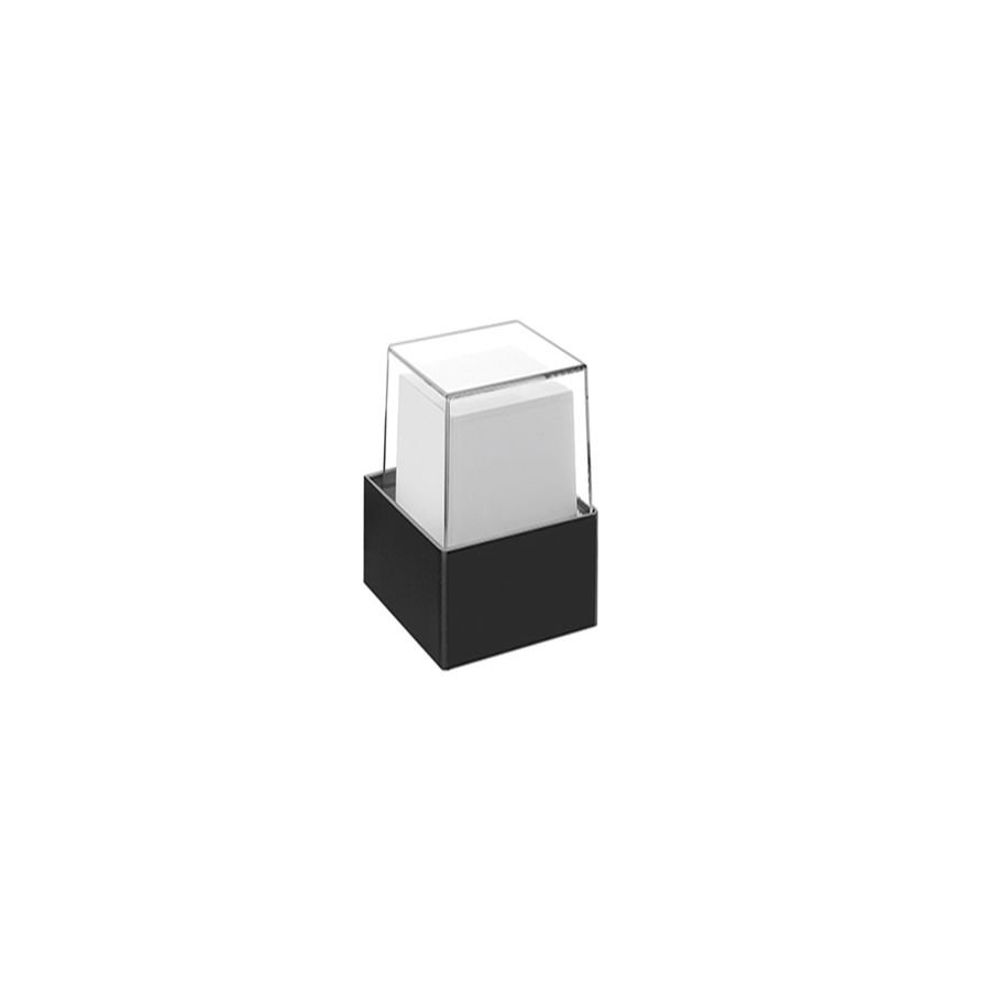 Goya Gy 6229 - Sıva Üstü Led Duvar Armatür 7W Siyah Kasa/3000K