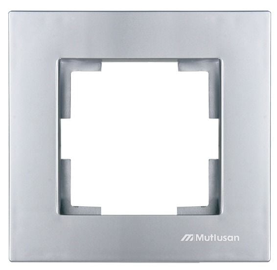 Mutlusan Rita Tekli Çerçeve İnox - 2220 800 1182