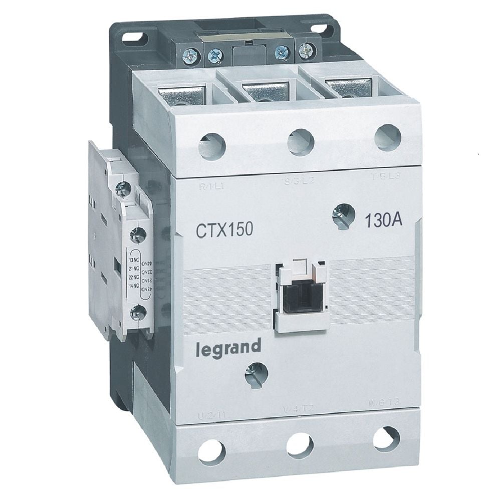 Legrand CTX³ 3P kontaktör 130A 2NA+2NK 24V AC bobinli LEG-416240