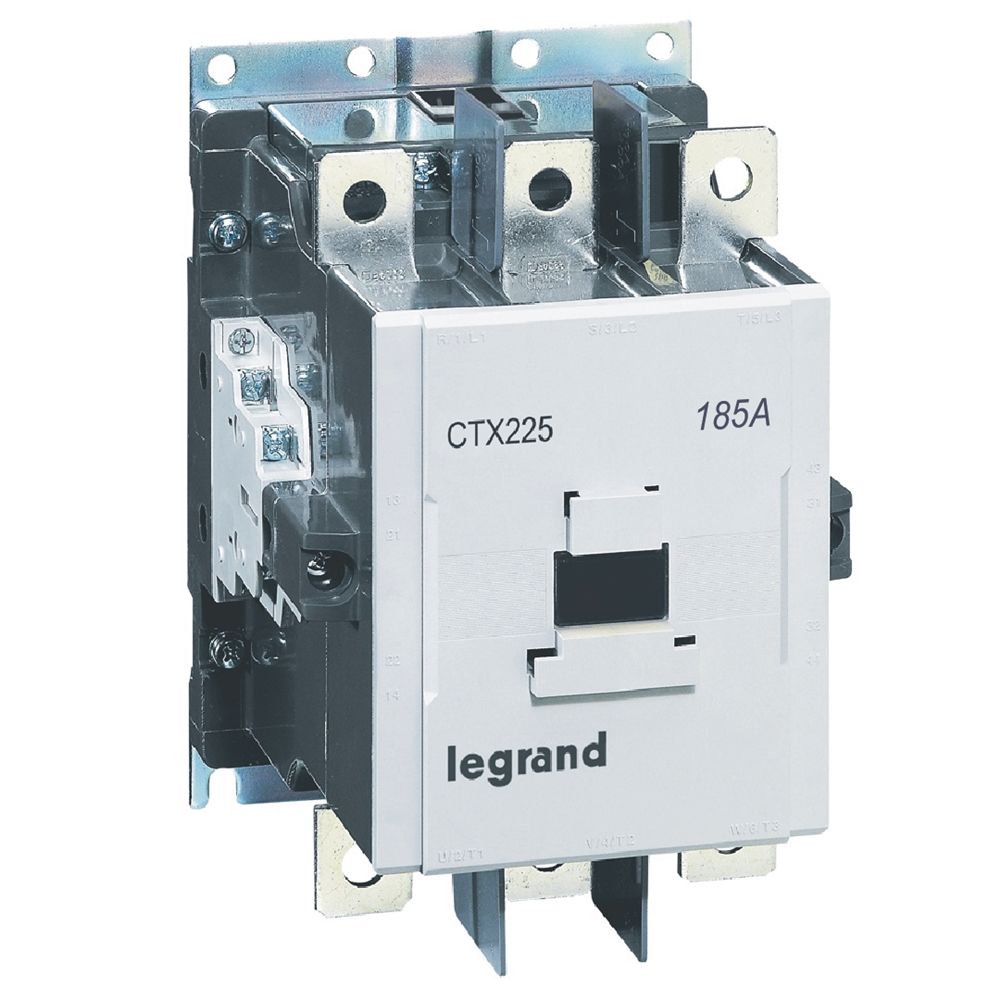 Legrand CTX³ 3P kontaktör bobin gerilimi 24V AC/DC - 2NA+2NK yardımcı kontaklı -185A LEG-416280