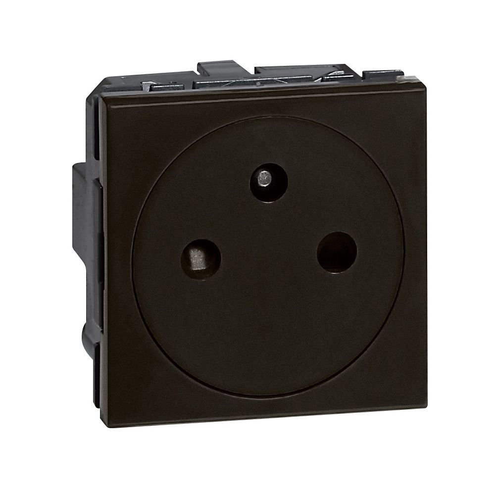 Legrand Düz Yüzey UPS Priz, Ç.k, Otomatik, 16A, 250V~, 2M, Siyah LEG-079121L