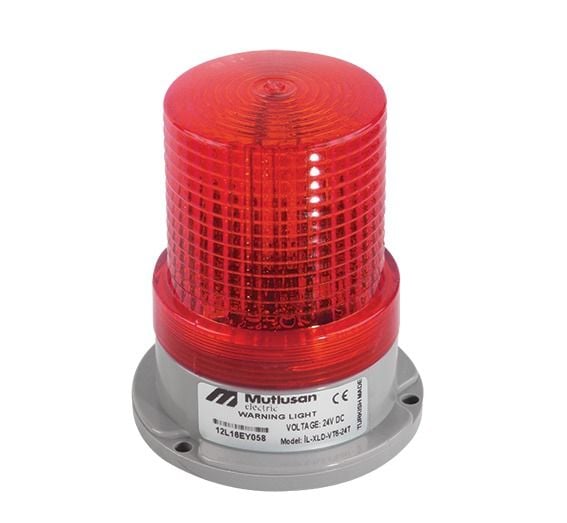 Mutlusan İl Xlmb Vt6 220K Multi Buzzer Sabit Flaşör Çakar Döner Tabana Montaj 220V Ac - 129 087 000444