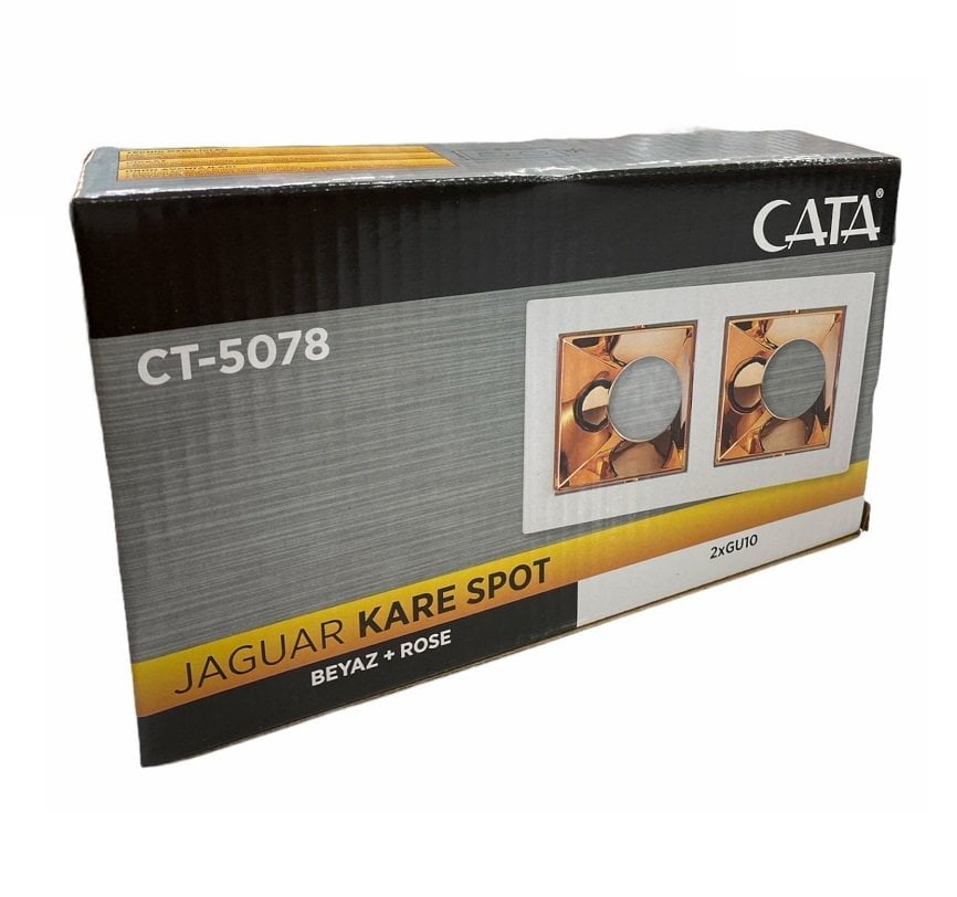 Cata Boş Kasa Armatür 2'li Jaguar CT-5078
