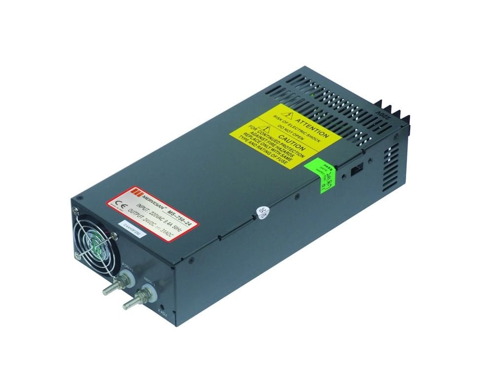 Mervesan Metal Kasalı İç Mekan Ac/Dc (SMPS) Adaptörler 12 Volt 66 Amper 800 Watt