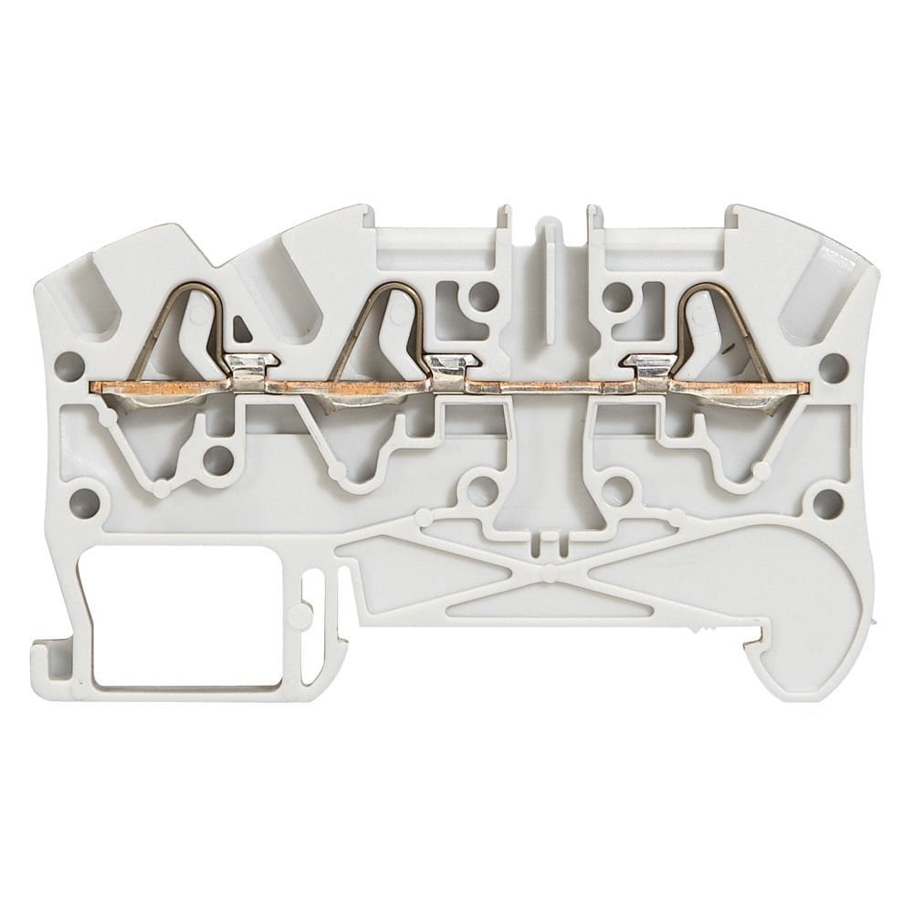 Legrand Viking3 1giriş/2çıkış yay bağlantı anma kesit alanı 4mm² Gri LEG-037243