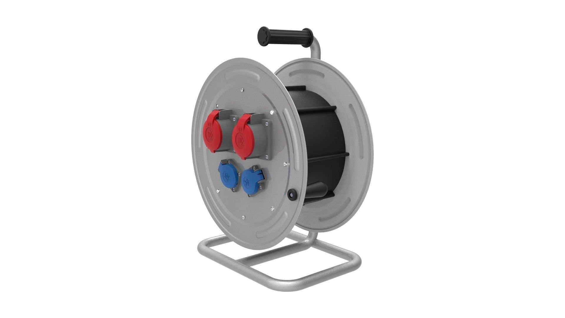 Bemis 1/16A. 220V. 2 Ad. 3/25A. 380V. 2 Ad. Prizli Metal Makara 5x2,5mm TTR 40m. Kapasiteli IP44 BM4-5203-2060