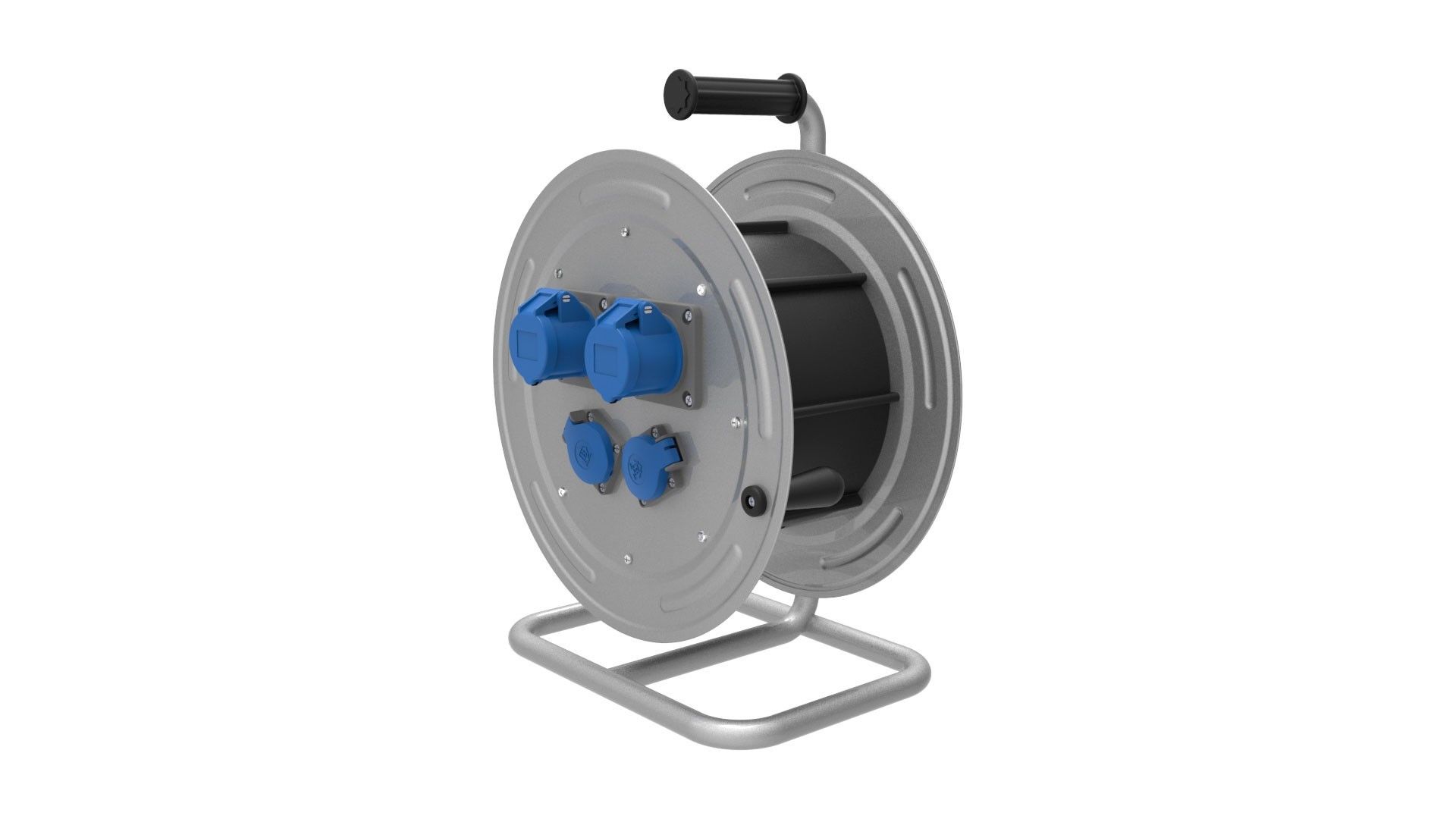 Bemis 1/16A. 220V. 2 Ad. 3/16A. 220V. 2 Ad. Prizli Metal Makara 5x2,5mm TTR 40m. Kapasiteli IP44 BM4-5203-2080