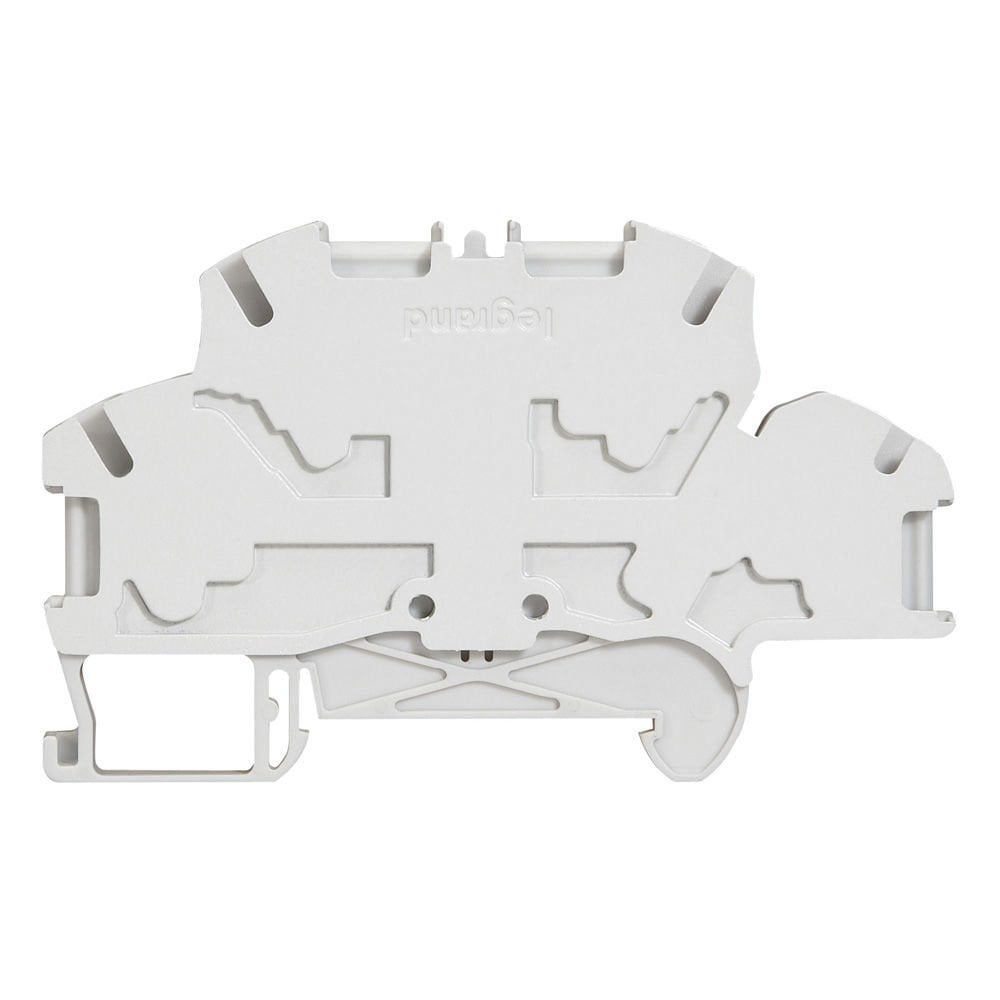 Legrand Viking3 4kablo - 2 katlı yay bağlantılı anma kesit alanı 4mm² Gri LEG-037267
