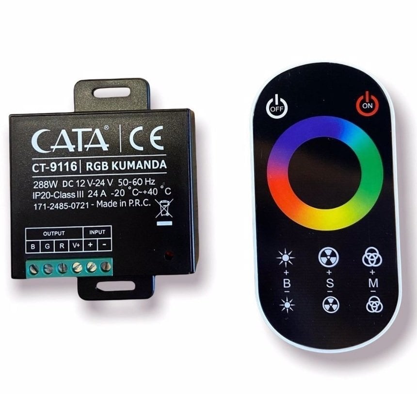 Cata CT-9116 288W 24A Profesyonel RGB Kumanda