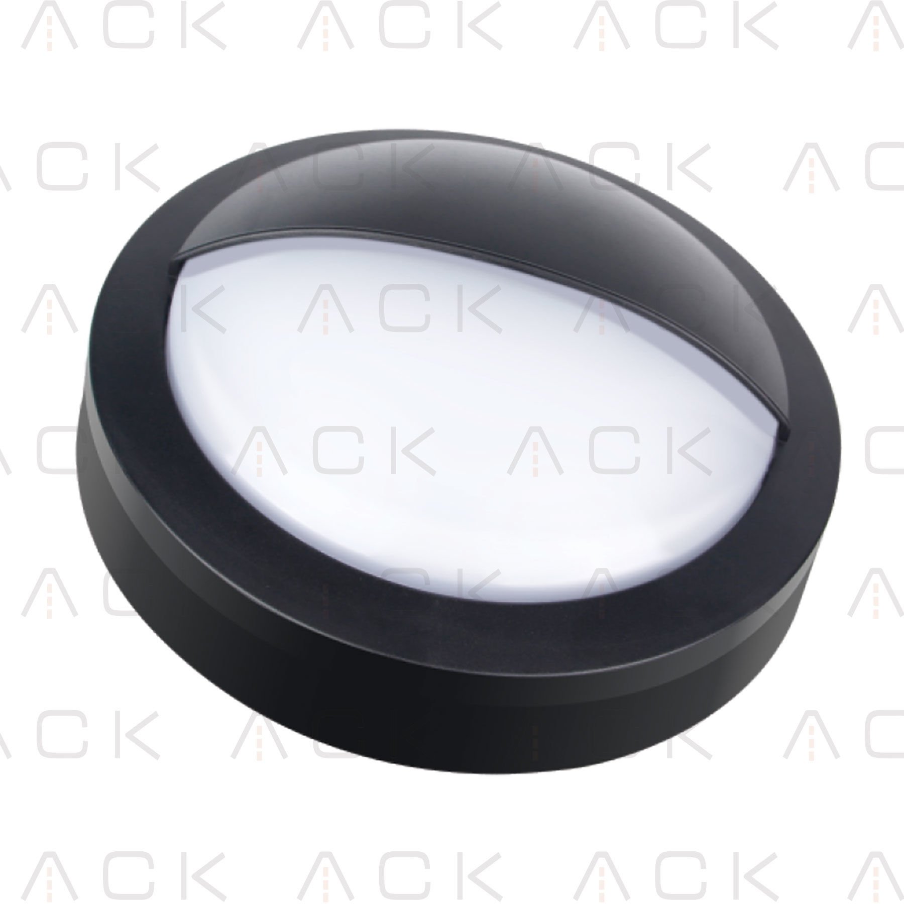 ACK 18W Siyah 3000K Ip65 Led Tavan Ve Duvar Armatürü AT10-21801