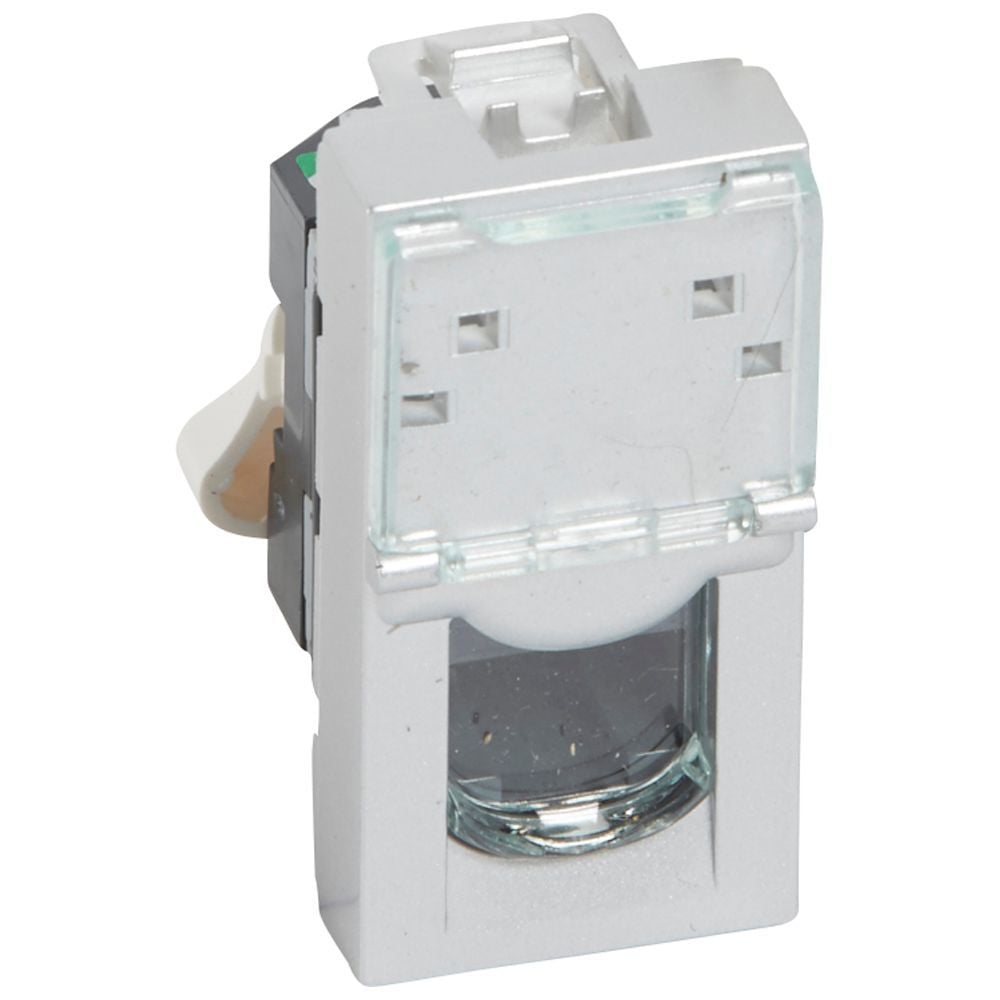 Legrand LCS² Sistem Armada RJ45 Cat5e priz - UTP - 1modül - Alüminyum LEG-079451