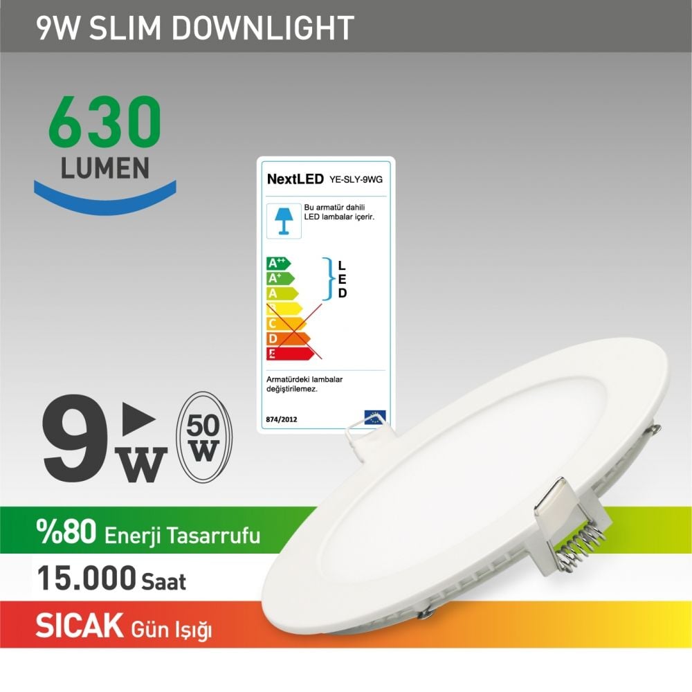 Next-NextStar 9W-Sly Gunısıgı Led Slım Ampul