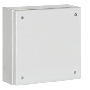 Çetinkaya Pano 40x40x12 Metal Buat, Buton Klemens Kutusu Deliksiz ÇP 4040 T
