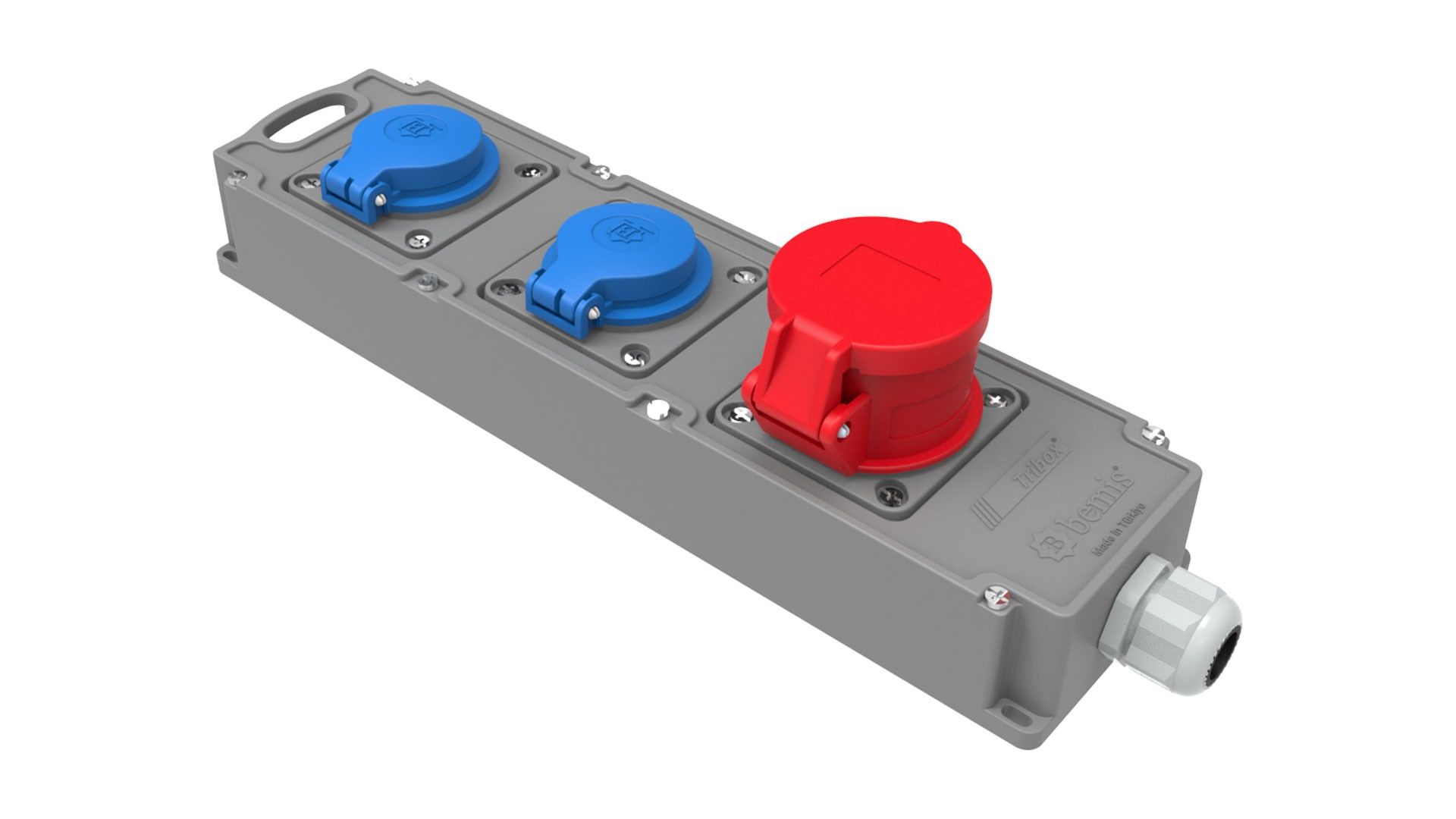Bemis 5/16A. 380V. 1 Ad. + 1/16A. 220V. 2 Ad. IP44 BG4-1016-1010
