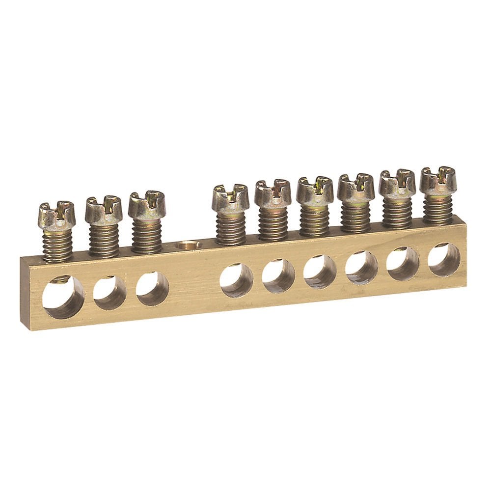 Legrand Pano tipi İzolesiz vidalı klemens Uzunluk 73mm kapasite 8x1,5 ila 16mm2 LEG-004803