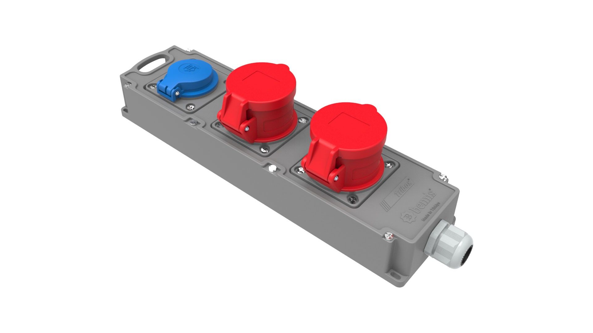 Bemis 5/16A. 380V. 2 Ad. + 1/16A. 220V. 1 Ad. IP44 BG4-1016-1610