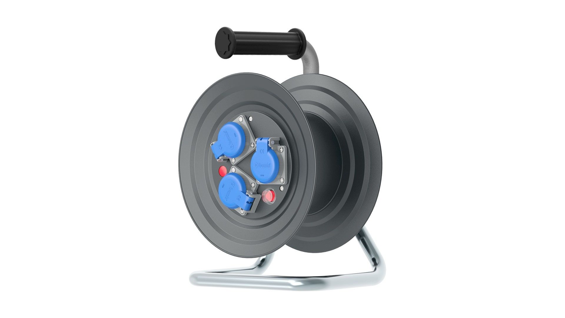 Bemis 1/16A. 3 Pano Prizli Plastik Makara 3x1,5mm TTR 25m. Kap. Termal Sigortalı IP44 BM8-2357-0004