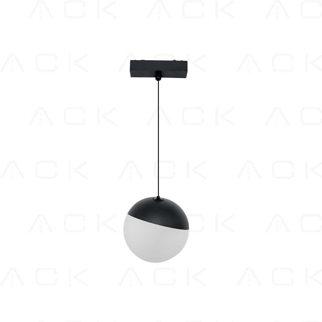 ACK 6W Slım Magnet Ray Armatür Küre Sarkıt 10Cm 3000K Ip20 AD45-08101