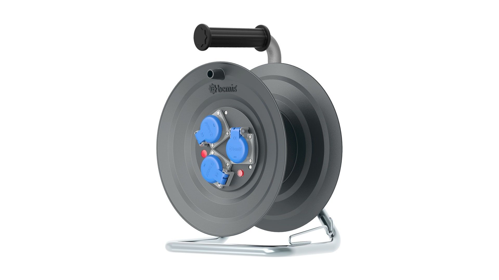 Bemis 1/16A. 3 Pano Prizli Plastik Makara 3x1,5mm TTR 50m. Kap. Termal Sigorta IP44 BM9-3357-0004