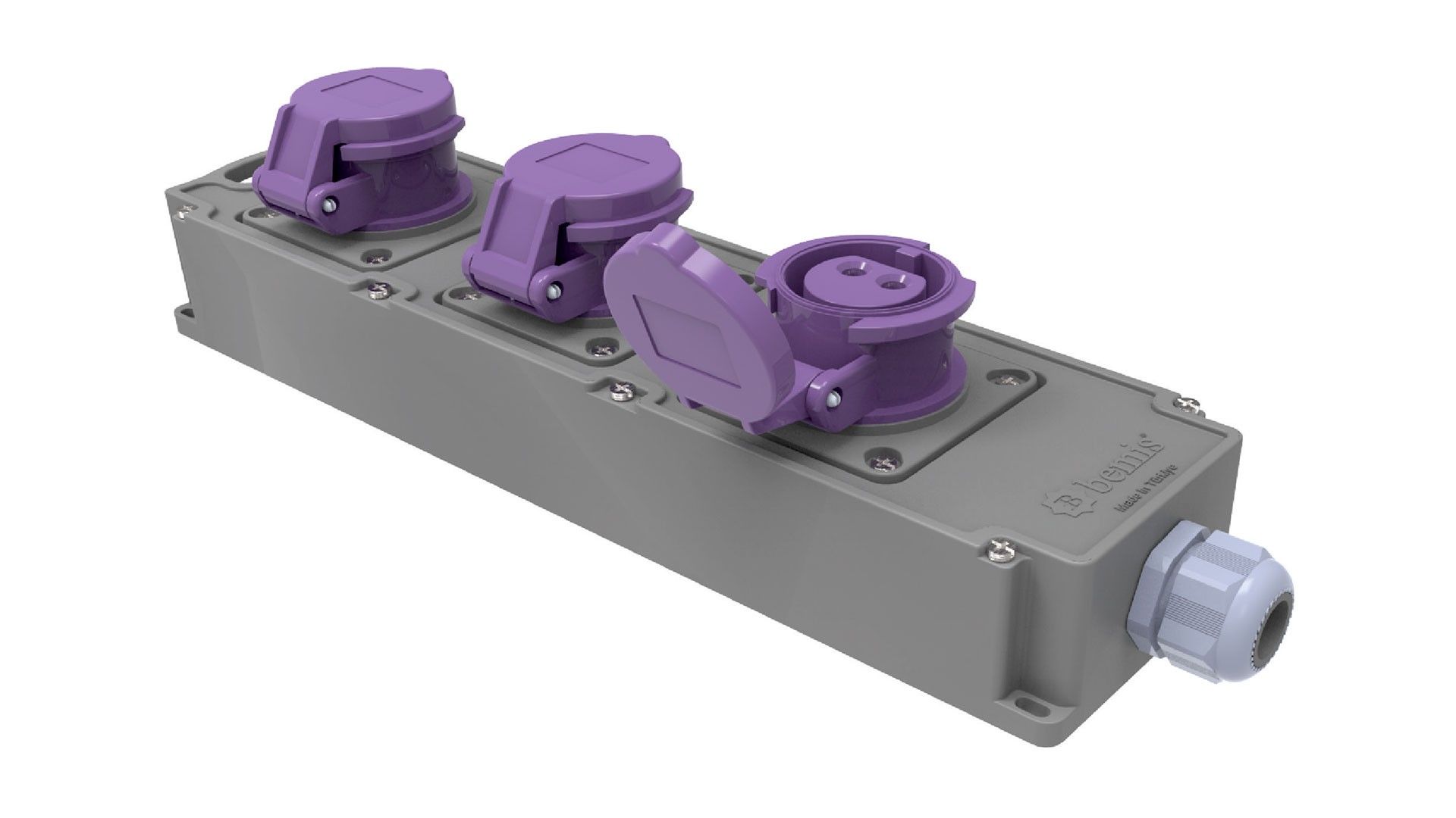 Bemis 2/32A. 24V. 1 Ad. + 2/16A. 24V. 2 Ad. IP44 BG4-101M-1K1K