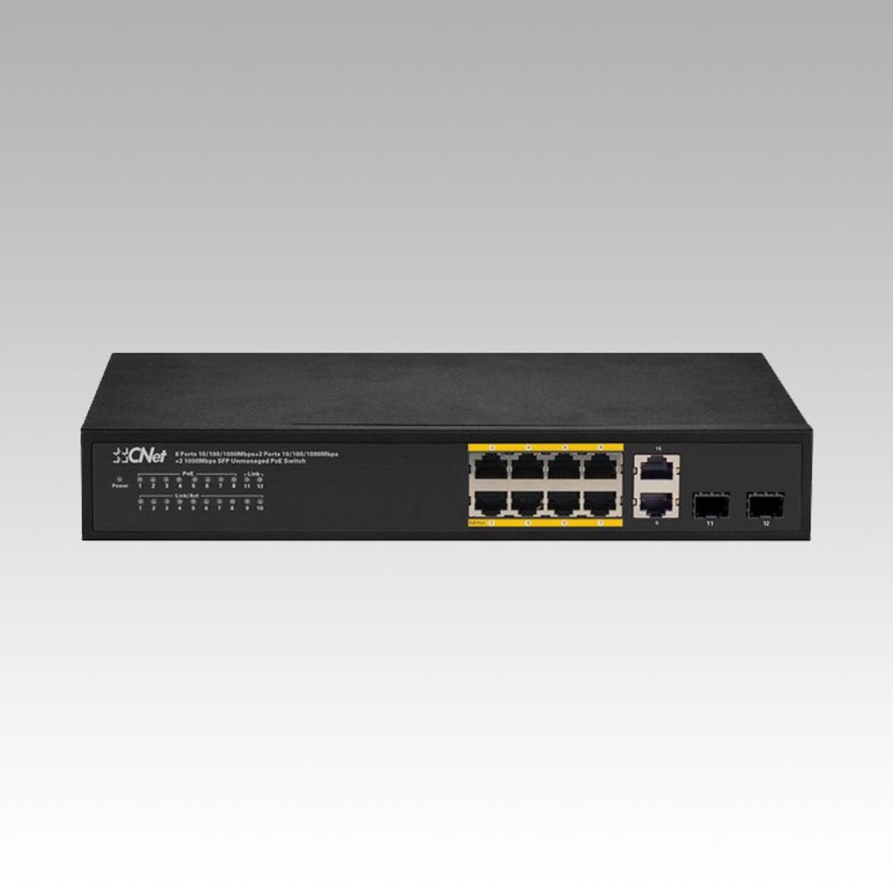 Next-NextStar Cnet-Cgs 8002Gsp 8 Port Poe Swıtch