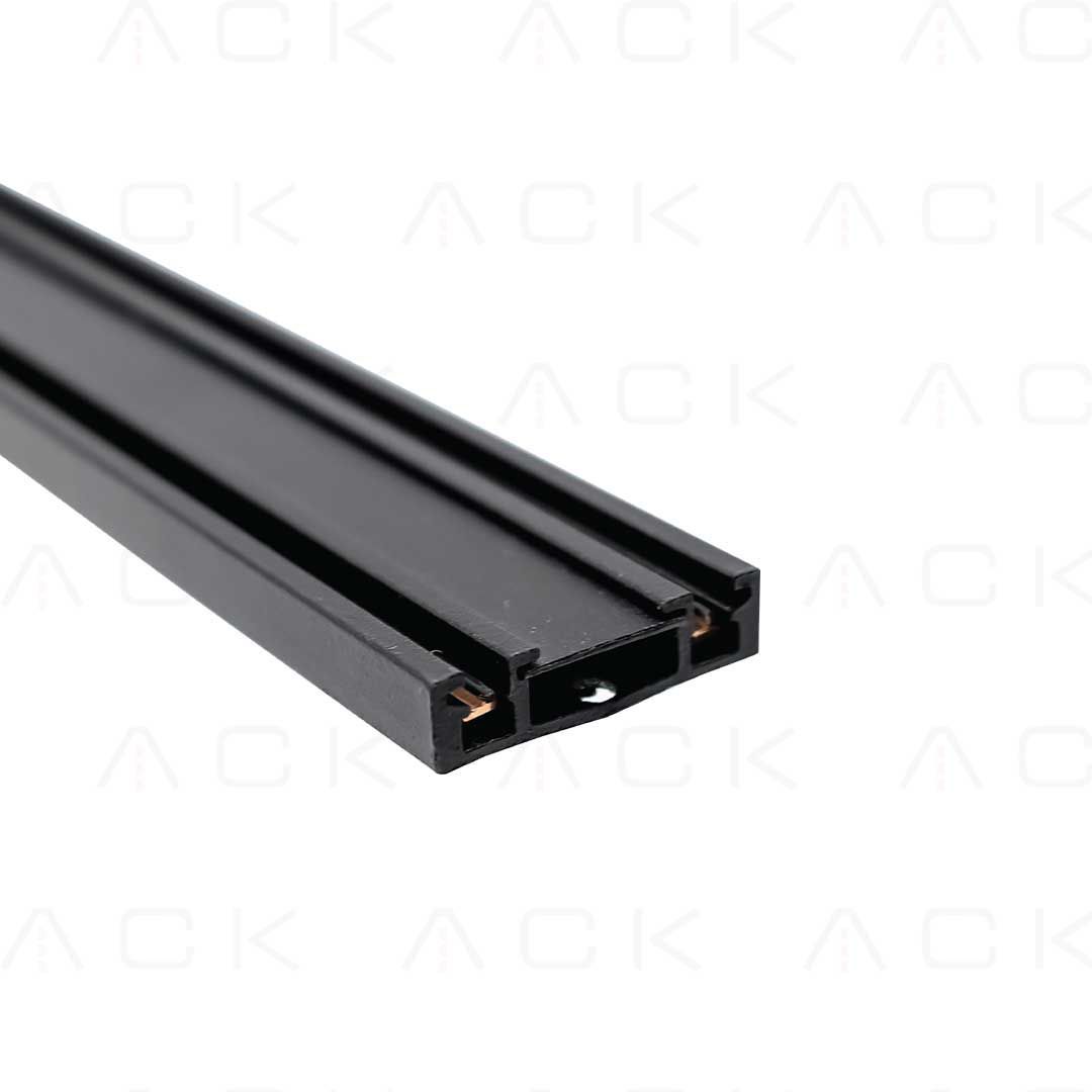 ACK Slım Magnet Ray Sıvaüstü Siyah 1 Mt AD45-91001