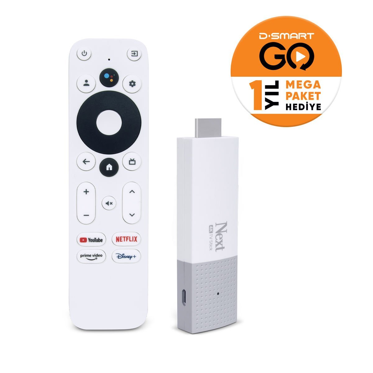 Next-NextStar Next 4K Tv Stıck Androıd Dongle