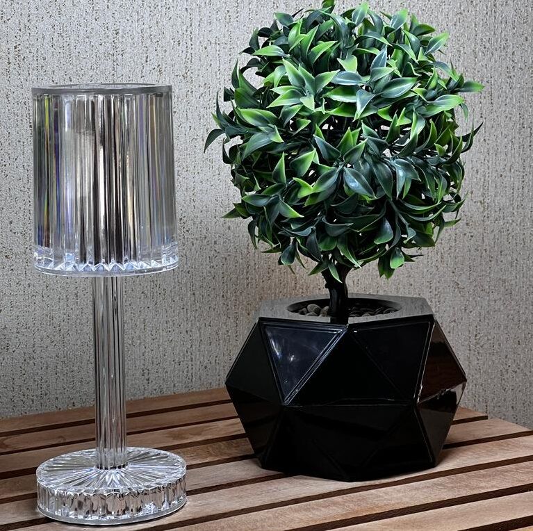 Dekoratif Masa Lambası HS-8111 3 Renk Dimlenebilir