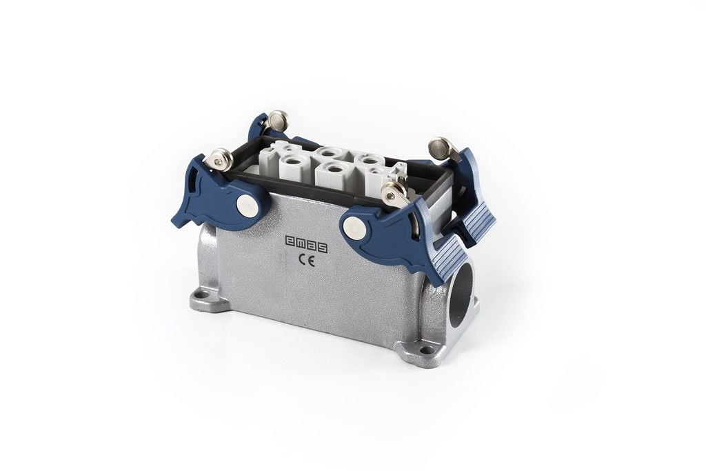 Emas 4X80A+2X16A Kontaklı Duv.Priz Yan.Gir.Dört Man.Mak - EBM806PD14
