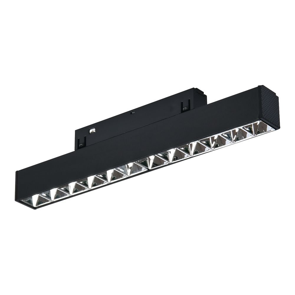Forlife - 12W Silver Kompakt Lensli Magnet Armatür 3200K - FL-6612SG