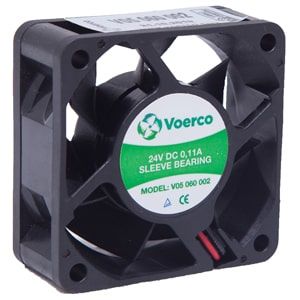 Çetinkaya Pano 60x60x25 Bilezikli 12V DC 0.19A 2.4W 4500 RPM 37 M3/H Kapasiteli Fan V05 060 001