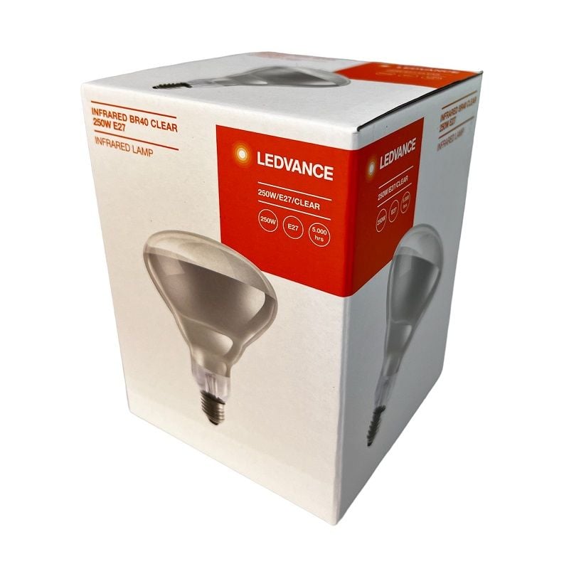 Ledvance 250W Infrared Şeffaf Ampul E27