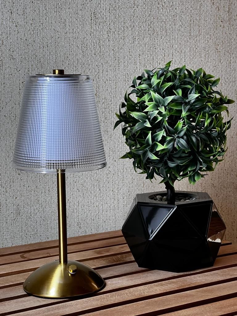 Dekoratif Masa Lambası HS-8112 3 Renk Dimlenebilir