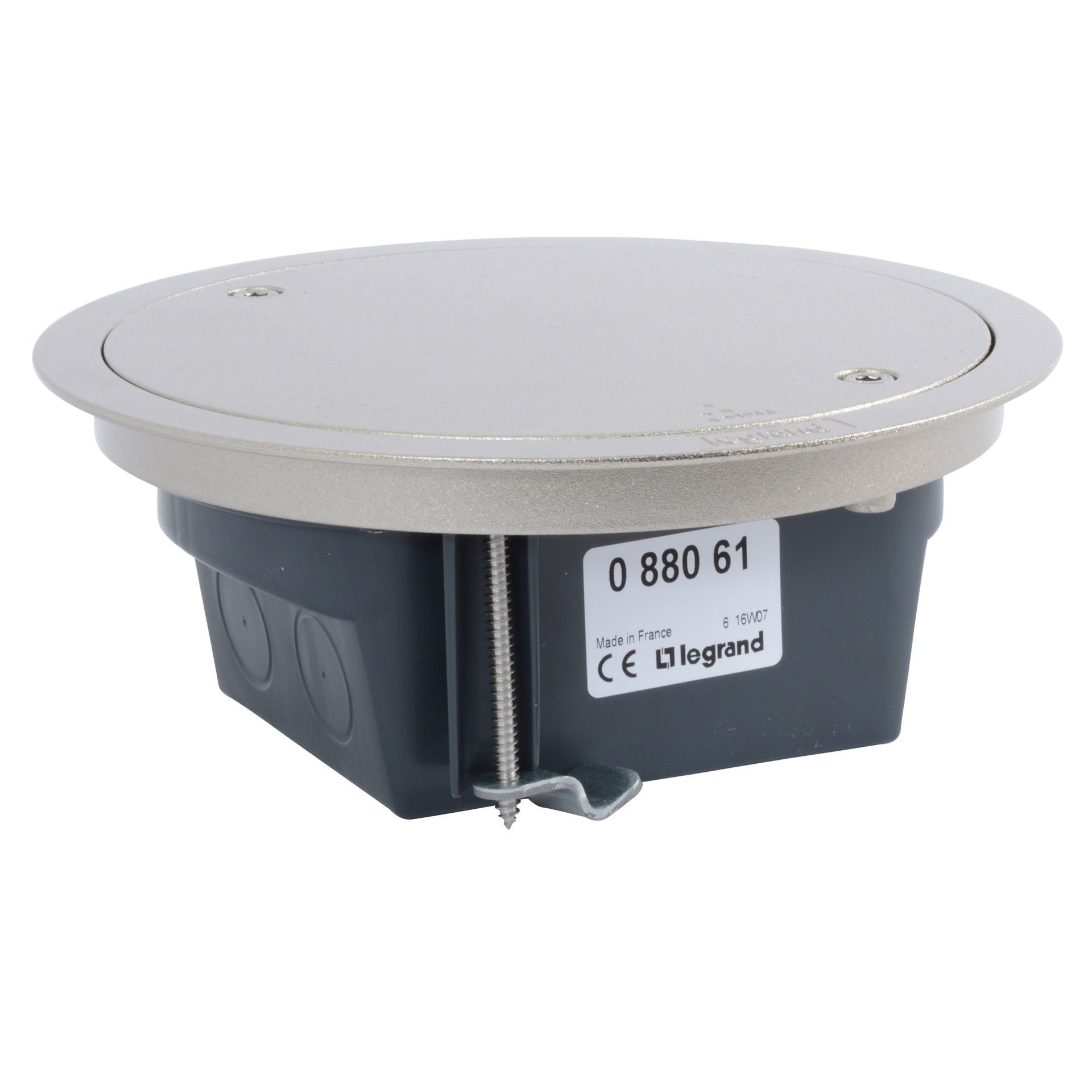 Legrand IP66 korumalı döşeme altı buat 4 modül çıkarılabilir kapaklı paslanmaz çelik LEG-088061