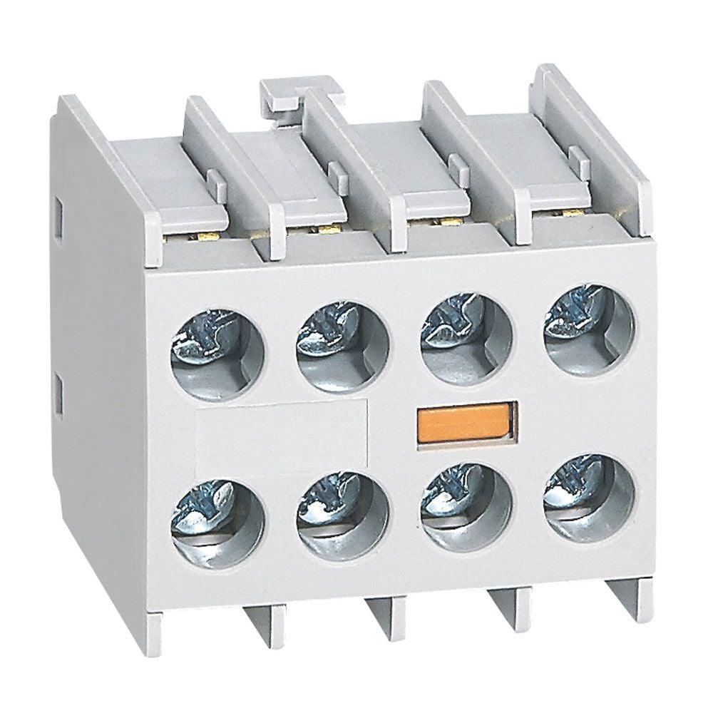 Legrand CTX³ mini kontaktörler için öne montaj yardımcı kontak 1NA + 3NK LEG-417156
