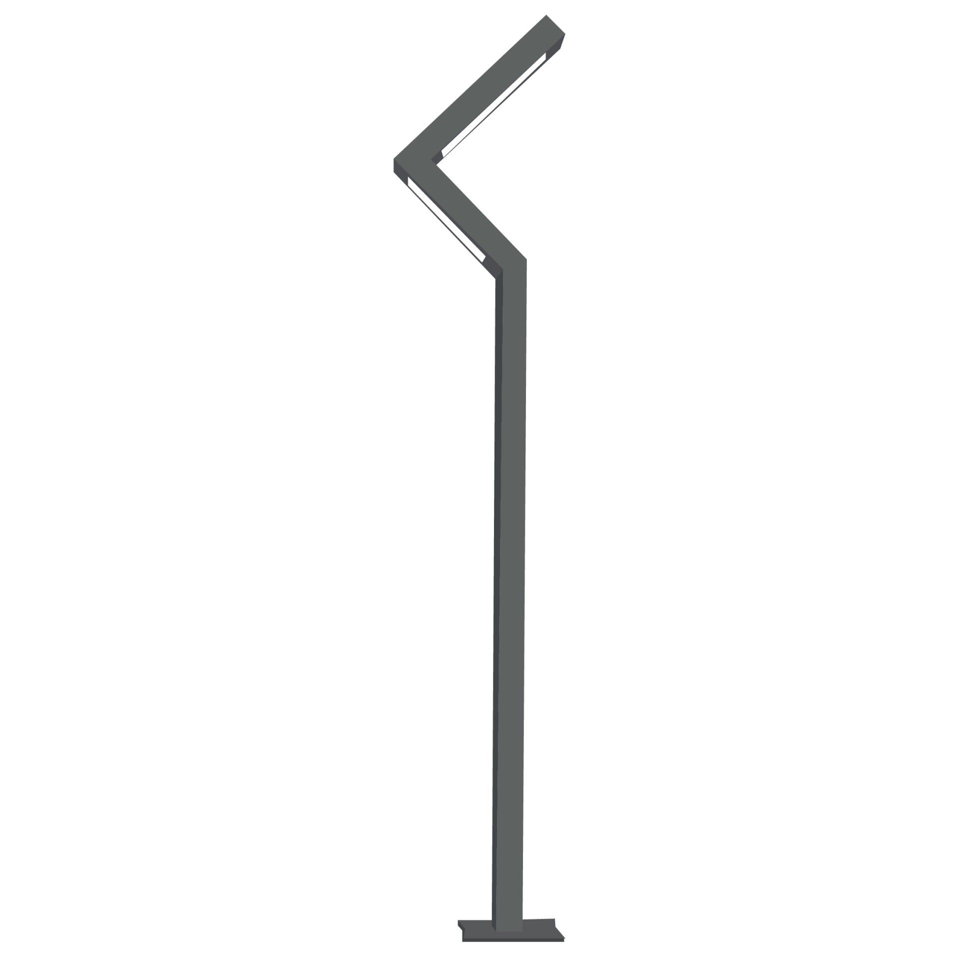 ACK 4X30W Led Alsa 3000K 4000Mm Bahçe Direk Armatürü AG43-08701