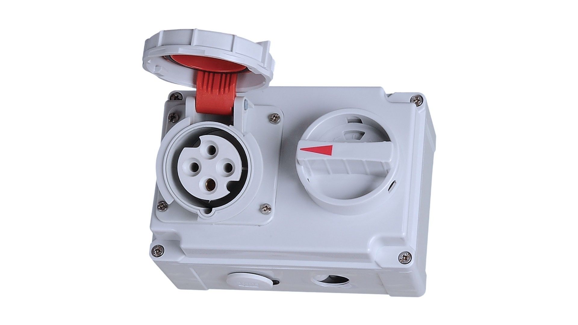 Bemis 4/16A. Düz Duvar Priz IP67 BC1-1504-7560