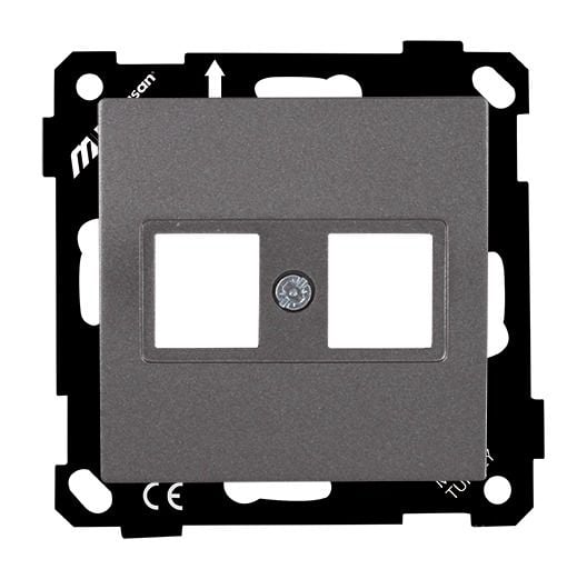 Mutlusan Ep Data Prizi 2*Rj45 Kon.Süz Füme - 2270 137 0195