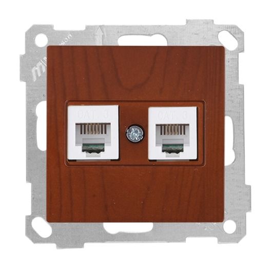 Mutlusan Telefon Prizi 2*Rj12 Kiraz - 2100 126 0156