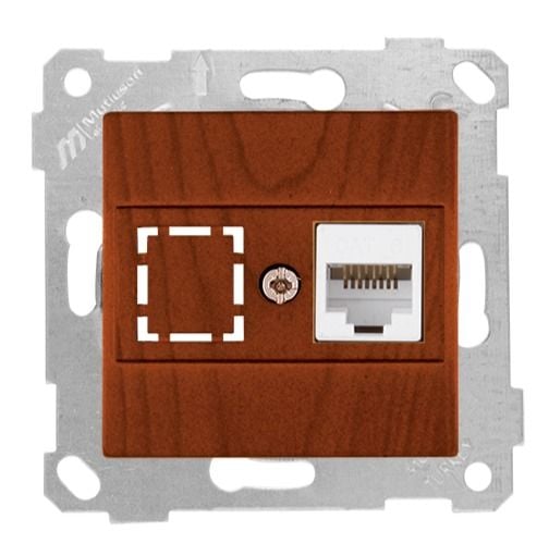 Mutlusan Rita Mek Tuş Data Prizi 1*Rj45 Cat6 Kiraz - 2200 140 0156