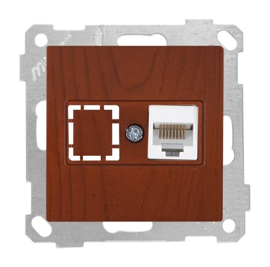 Mutlusan Data Prizi 1*Rj45 Cat5E Kiraz - 2100 136 0156