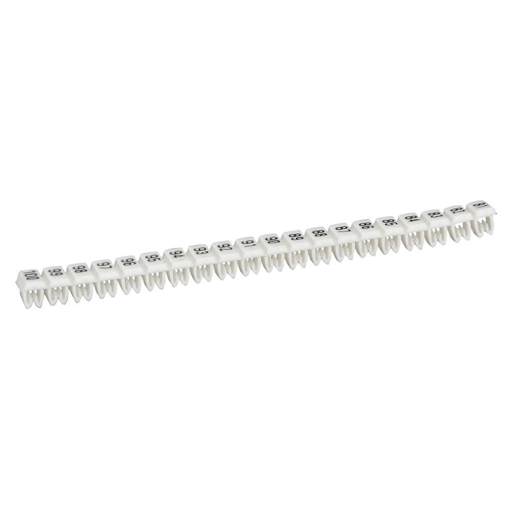 Legrand CAB 3 81ile100 arası hazır rakam 1.5 ile 2.5 mm2 mm2 kesitli kablo ve klemensde LEG-038164