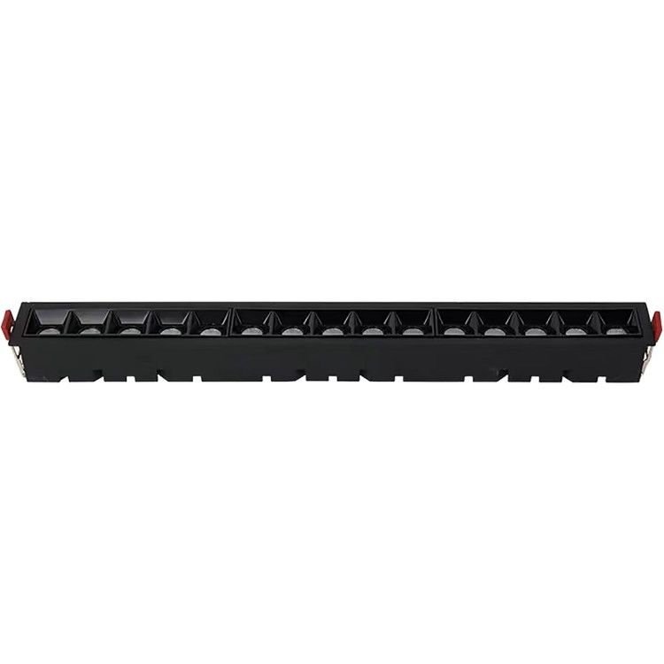 Kda852 Mercekli Linear Armatür Sıva Altı Beyaz Kasa 30W Beyaz Incı