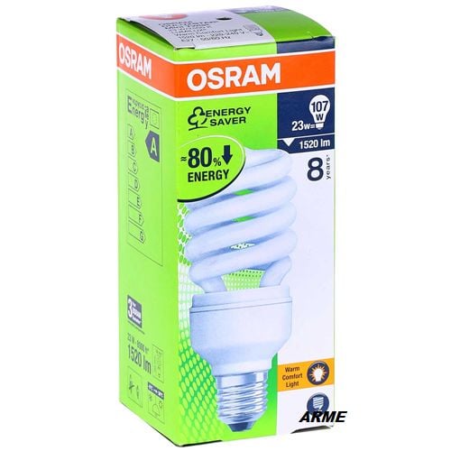 Osram 23 Watt E27 Duylu Tasarruflu Ampul Günışığı