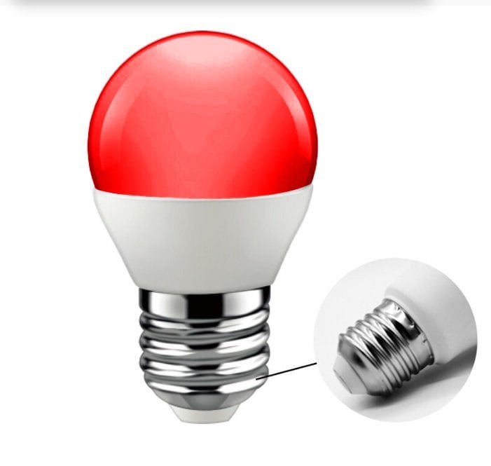 Cata 6W Led Ampul Kırmızı Renk E27 Duy CT-4276