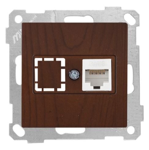 Mutlusan Data Prizi 1*Rj45 Cat6 Ceviz - 2100 140 0157
