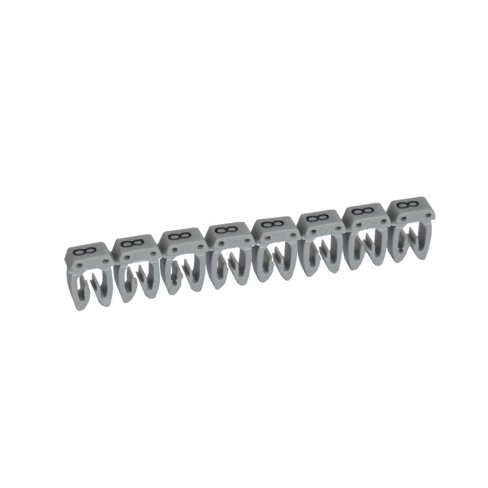 Legrand CAB 3 8 rakamı 4 ile 6 mm2'ye kablolar ve klemensler için LEG-038238