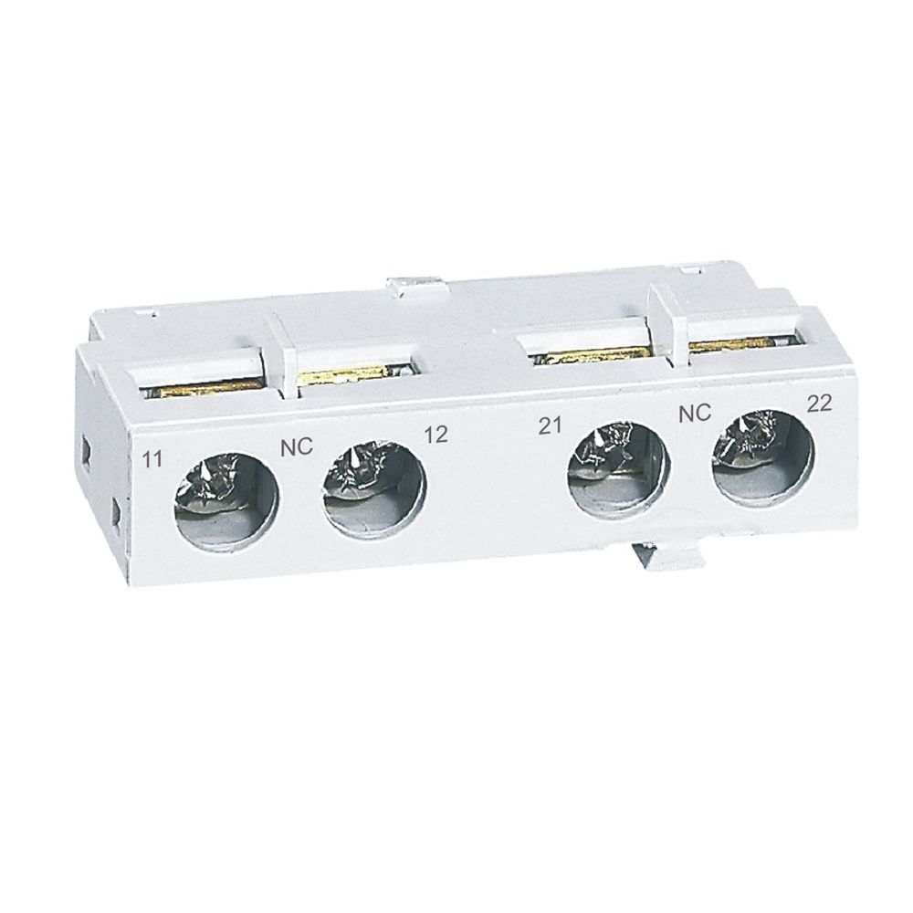 Legrand MPX³ motor koruma şalterleri için öne montaj yardımcı kontak 2NK LEG-417405