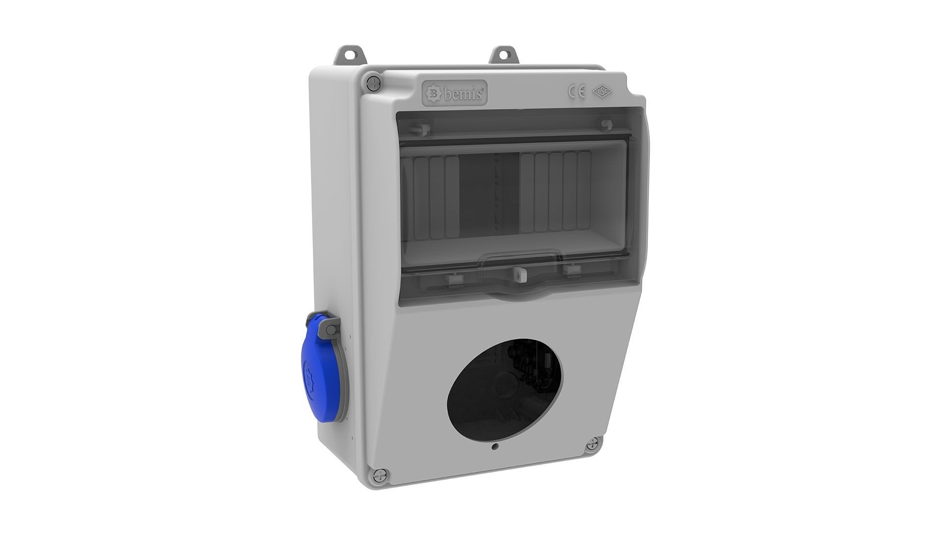Bemis Ön 1 Ad. Delikli - Yan 2 Ad. 1/16A. 220V. IP44 BD5-2101-2020